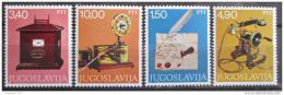 Poštové známky Juhoslávia 1978 Poštovní múzeum Mi# 1716-19