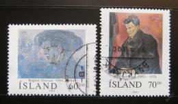 Poštové známky Island 1991 Umenie Mi# 751-52
