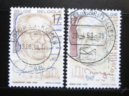 Poštové známky Belgicko 1998 Umelci Mi# 2788-89