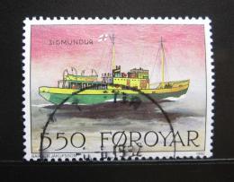 Poštová známka Faerské ostrovy 1992 Poštovní loï Mi# 229