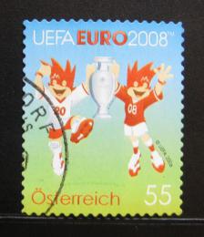 Poštová známka Rakúsko 2008 ME ve futbale Mi# 2706