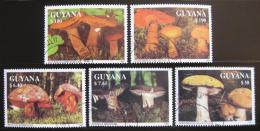 Poštové známky Guyana 1991 Huby Mi# 3680-84