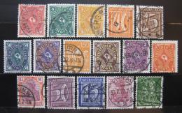 Poštové známky Nemecko 1922 Rùzné motivy, nekompl. Kat 50€