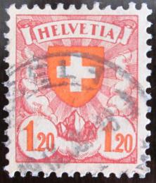 Poštová známka Švýcarsko 1924 Štátny znak Mi# 195