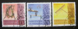 Poštovní známky Lichtenštejnsko 2001 Tradièní umìní Mi# 1278-80