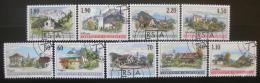 Poštové známky Lichtenštajnsko 2000-01 Umenie, vesnice Mi# 1229-33,1262-65 Kat 35€ 