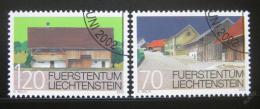 Poštové známky Lichtenštajnsko 2002 Ochrana budov Mi# 1294-95