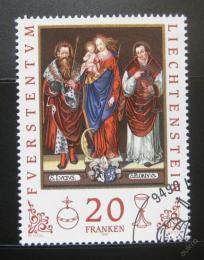 Poštové známky Lichtenštajnsko 1997 Umenie, Gabriel Dreher Mi# 1151 Kat 24€  