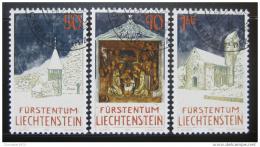 Poštové známky Lichtenštajnsko 1992 Vianoce Mi# 1050-52