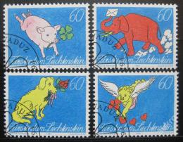 Poštové známky Lichtenštajnsko 1994 Pozdravy Mi# 1085-88