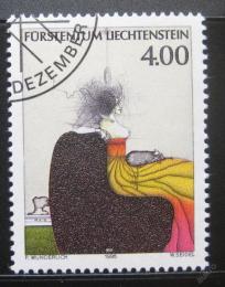 Poštová známka Lichtenštajnsko 1995 Umenie, Paul Wunderlich Mi# 1123