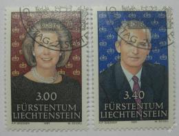 Poštové známky Lichtenštajnsko 1991 Knížecí pár Mi# 1024-25