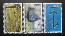 Poštové známky Lichtenštajnsko 1999 Identifikaèní znaèky Mi# 1220-22