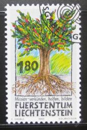 Poštová známka Lichtenštajnsko 1993 Misionáøská práce Mi# 1064