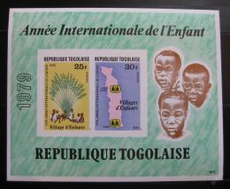 Potov znmky Togo 1979 Medzinrodn rok dt Mi# Block 143 B