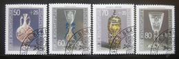 Poštové známky Nemecko 1986 Výrobky ze skla Mi# 1295-98
