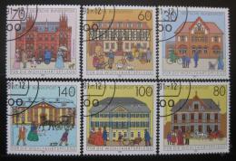 Poštové známky Nemecko 1991 Poštovní úøady Mi# 1563-68