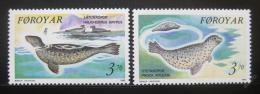 Poštové známky Faerské ostrovy 1992 Tulene Mi# 235-36