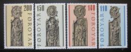 Poštové známky Faerské ostrovy 1980 štíty starých køesel Mi# 55-58