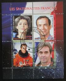 Potov znmky Kongo 2009 Francouzt astronauti