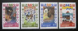 Poštové známky Faerské ostrovy 1994 Balada Brusajokil