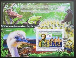 Potov znmka Guinea 2009 Charles Darwin Mi# Block 1690