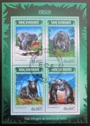 Poštové známky Mozambik 2014 Medvede Mi# 7345-48