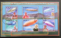 Poštové známky Mozambik 2012 Vzducholode Mi# 5596-5601 Kat 14€ - zväèši� obrázok