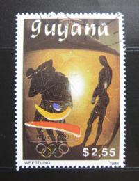 Poštová známka Guyana 1989 LOH, Zápas Mi# 3069