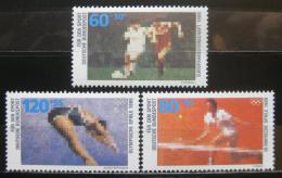 Poštové známky Nemecko 1988 Športy Mi# 1353-55 Kat 12€
