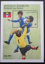 Poštová známka Antigua 1989 MS ve futbale Mi# Block 160