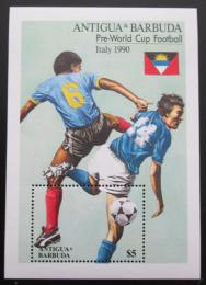 Poštová známka Antigua 1989 MS ve futbale Mi# Block 161