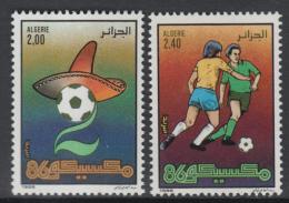 Poštové známky Alžírsko 1986 MS ve futbale Mi# 911-12