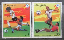 Poštové známky Paraguaj 1984 MS ve futbale Mi# 3745,3747