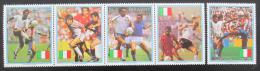 Poštové známky Paraguaj 1989 MS ve futbale Mi# 4434-38 Kat 11€