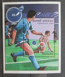 Poštová známka Guinea-Bissau 1988 ME ve futbale Mi# Block 272