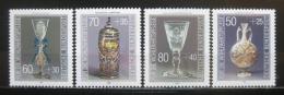 Poštové známky Nemecko 1986 Výrobky ze skla Mi# 1295-98 Kat 5€