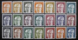 Poštové známky Nemecko 1970-73 Prezident Heinemann komplet Kat 35€