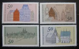 Poštové známky Nemecko 1975 Mestá Mi# 860-63
