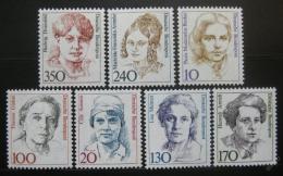 Poštové známky Nemecko 1988 Slavné ženy, kompletní roèník Kat 17.60€