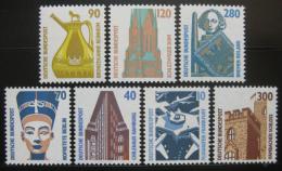 Poštové známky Nemecko 1988 Historické objekty, kompletní roèník