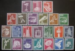 Poštové známky Nemecko 1975-82 Prùmysl a technika komplet Kat 43€