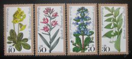 Poštové známky Západný Berlín 1978 Lesní kvety Mi# 573-76