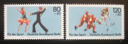 Poštové známky Západný Berlín 1983 Športy Mi# 698-99