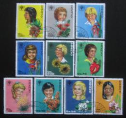 Poštové známky Paraguaj 1981 Medzinárodný rok dìtí Mi# 3373-82