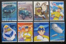 Poštové známky Japonsko 2004 Animace Mi# 3601-08