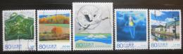 Poštové známky Japonsko 2008 Scény z Hokkaido Mi# 4534-38