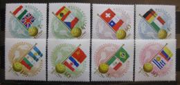 Poštové známky Maïarsko 1962 MS ve futbale Mi# 1830-37
