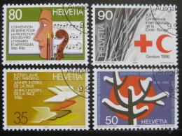 Poštové známky Švýcarsko 1986 Výroèí a události Mi# 1327-30