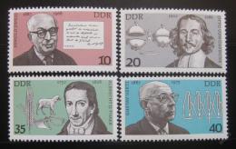 Poštové známky DDR 1977 Osobnosti Mi# 2199-2202